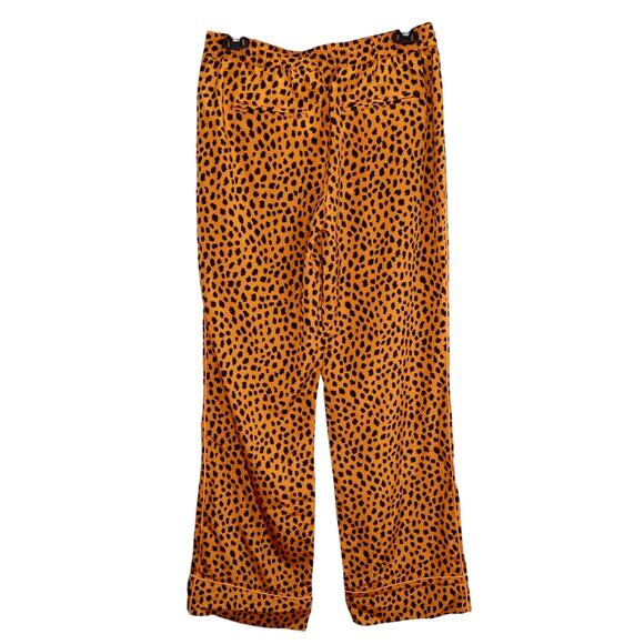 Joie Pants Womens Small Animal Print Pull On Lounge Wear Mob Wife Pockets New - Picture 6 of 14